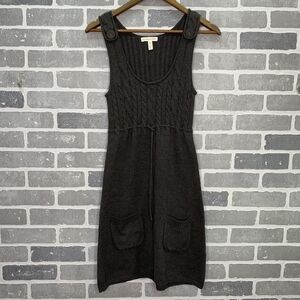 Knit Aeropostale Y2K Gray Sweater Dress Size Medium